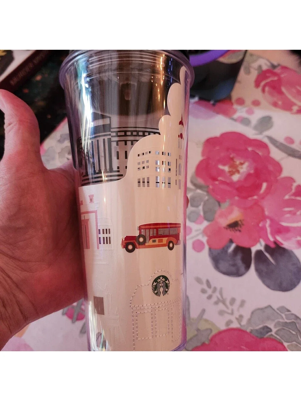 Starbucks Manila Philippines 20 oz Travel Tumbler City Skyline 2017